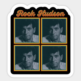 Rock Hudson Sticker
